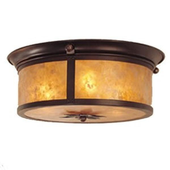 Craftsman 150NF Lantera 14" Ceiling Mount Mica Lamp Company