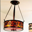 Craftsman 151NF Lantera 14" Chandeliers Mica Lamp Company