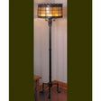 Vintage Iron LF208 Manor Floor Lamp Mica Lamps