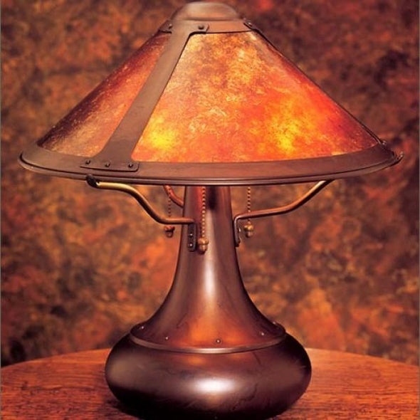 006 Onion Table Lamp Mica Lamp Company