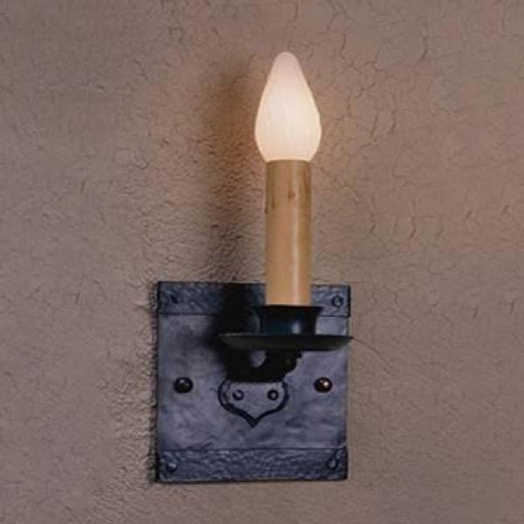 Vintage Iron LF506 Monterey Sconce 1 Candle