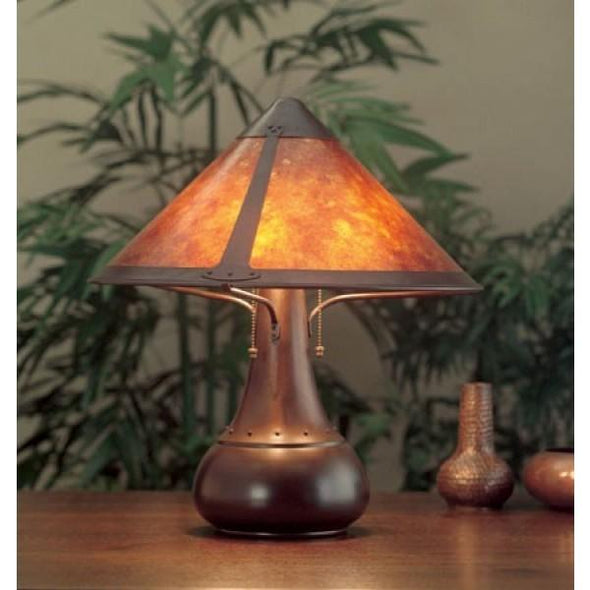 013 Onion Table Lamp Mica Lamp Company
